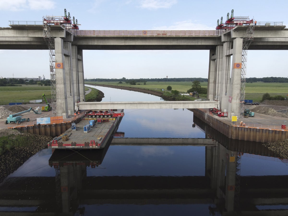 Wagenborg Contributes to Hunte Bridge Project