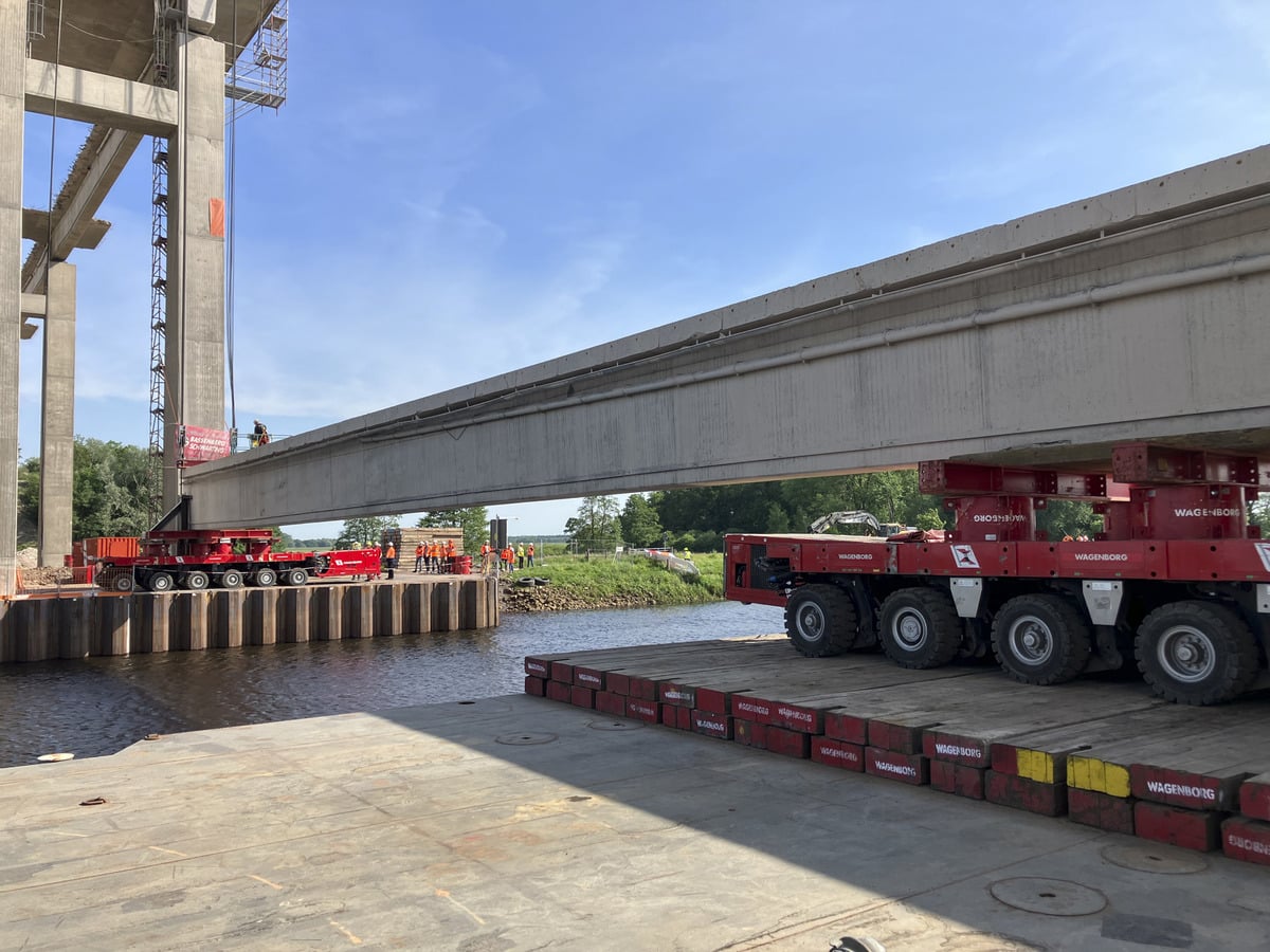 Wagenborg Contributes to Hunte Bridge Project