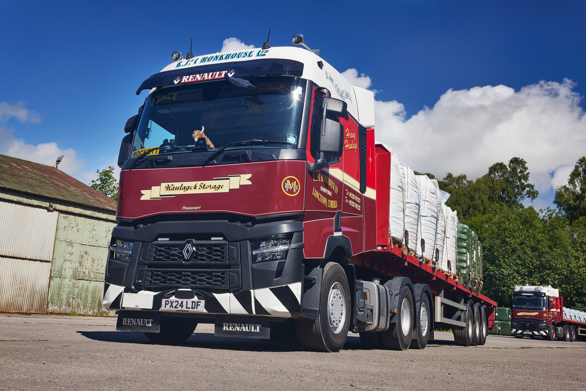 R J & I Monkhouse Marks Milestone with Renault Trucks