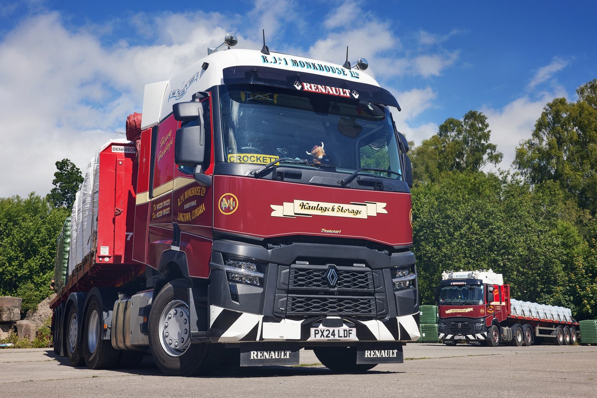 R J & I Monkhouse Marks Milestone with Renault Trucks