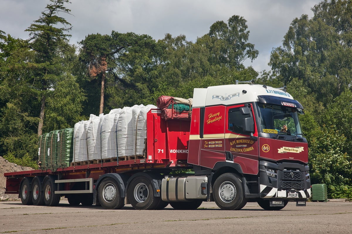 R J & I Monkhouse Marks Milestone with Renault Trucks