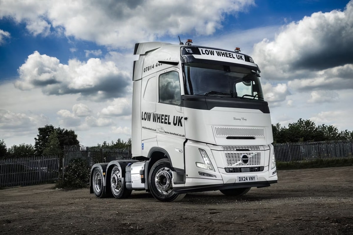 Volvo FH Aero Makes British Debut at Low Wheel UK