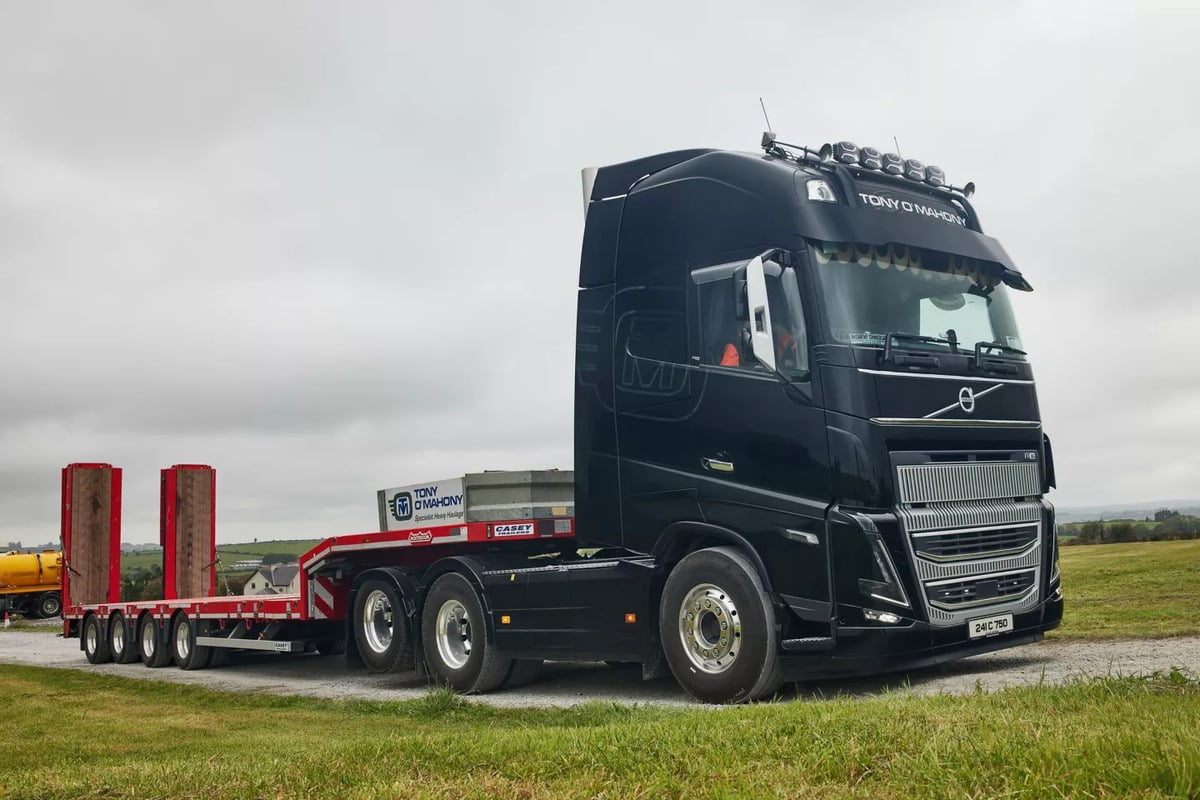 Tony O'Mahony Sticks with Volvo