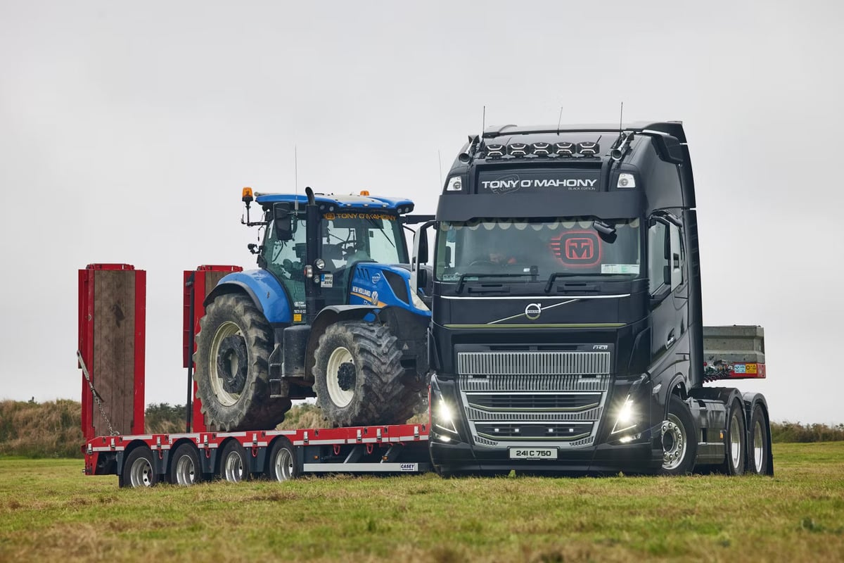 Tony O'Mahony Sticks with Volvo