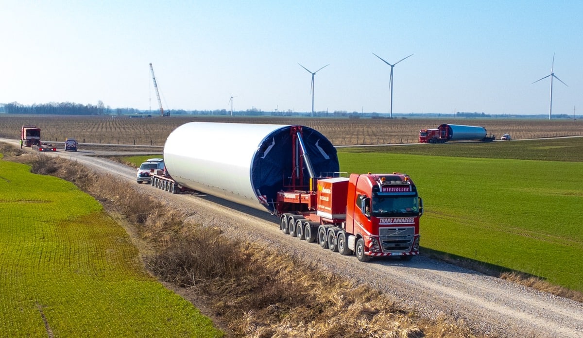 Nooteboom Introduces New Generation Mega Windmill Trailer XXL